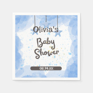 A Sip of Sunshine: Personalized Watercolor Napkins