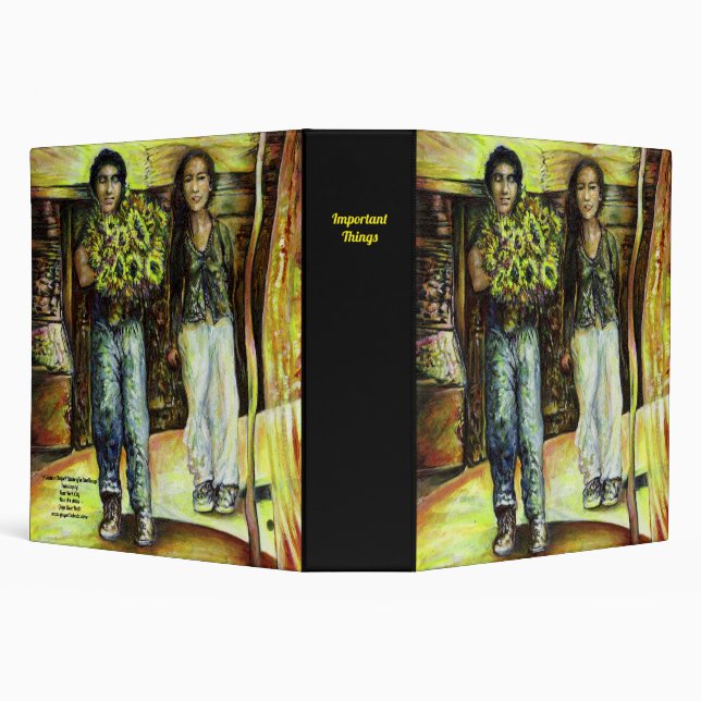A Sistine ChapeI Phase of a ChaIIenge  3 Ring Binder (Background)