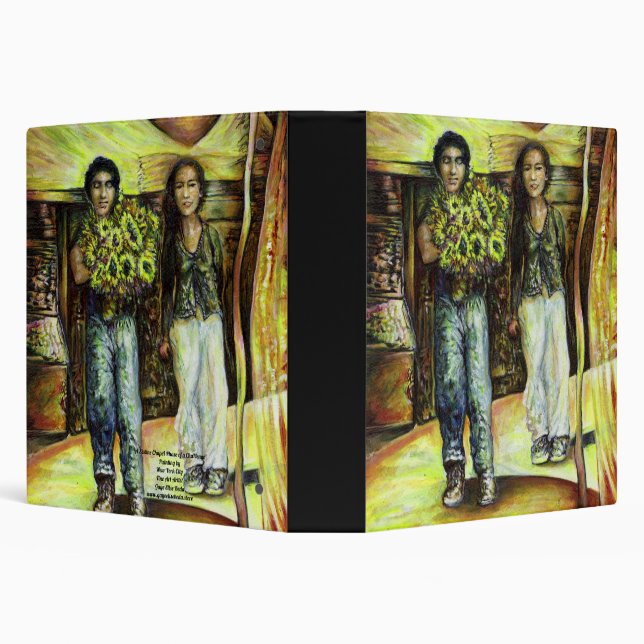 A Sistine ChapeI Phase of a ChaIIenge  3 Ring Binder (Background)