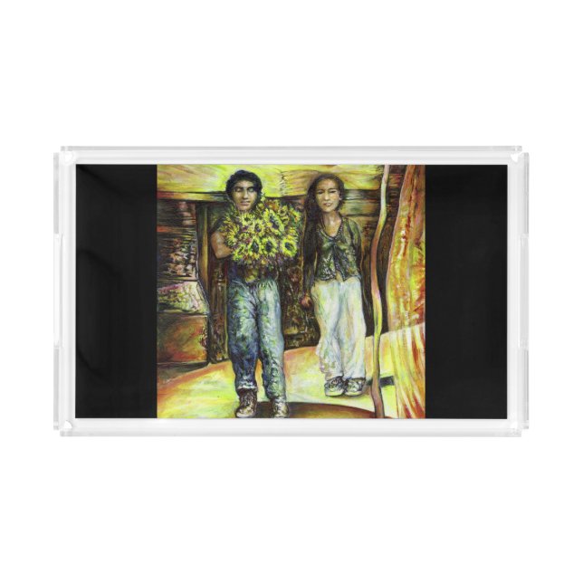 A Sistine ChapeI Phase of a ChaIIenge  Acrylic Tray (Front)