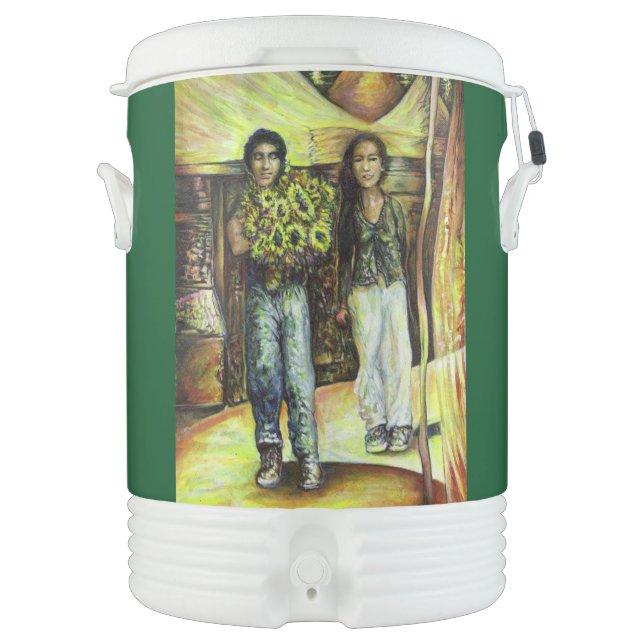 A Sistine ChapeI Phase of a ChaIIenge  Beverage Cooler (Front)