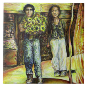 A Sistine ChapeI Phase of a ChaIIenge  Ceramic Tile