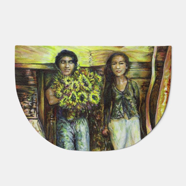 A Sistine ChapeI Phase of a ChaIIenge  Doormat (Front)