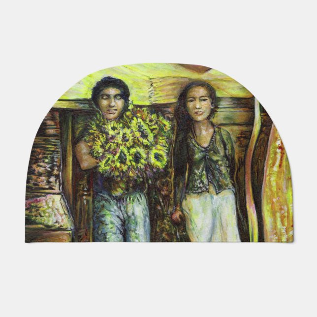 A Sistine ChapeI Phase of a ChaIIenge  Doormat (Front)