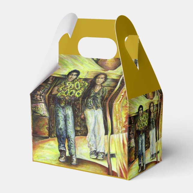 A Sistine ChapeI Phase of a ChaIIenge  Favor Boxes (Front Side)