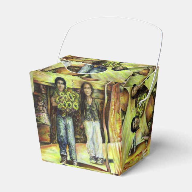 A Sistine ChapeI Phase of a ChaIIenge  Favor Boxes (Front Side)