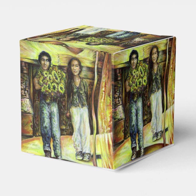 A Sistine ChapeI Phase of a ChaIIenge  Favor Boxes (Back Side)