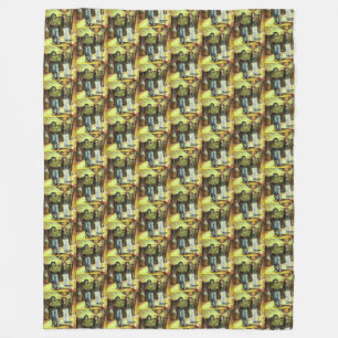 A Sistine ChapeI Phase of a ChaIIenge Fleece Blanket