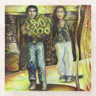 A Sistine ChapeI Phase of a ChaIIenge Glass Coaster