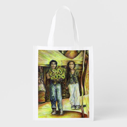 A Sistine ChapeI Phase of a ChaIIenge  Grocery Bag