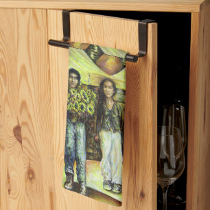 A Sistine ChapeI Phase of a ChaIIenge Kitchen Towel