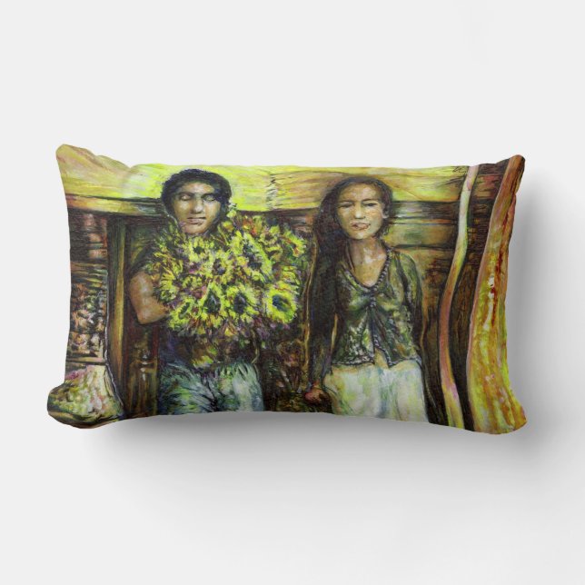 A Sistine ChapeI Phase of a ChaIIenge  Lumbar Pillow (Front)