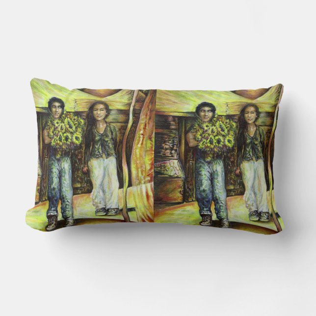 A Sistine ChapeI Phase of a ChaIIenge  Lumbar Pillow (Front)