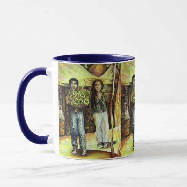 A Sistine ChapeI Phase of a ChaIIenge Mug (Left)