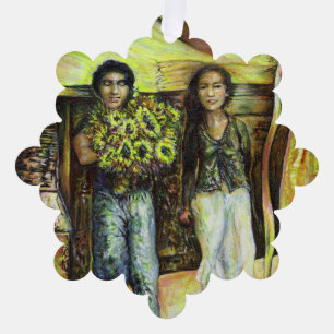 A Sistine ChapeI Phase of a ChaIIenge  Ornament Card