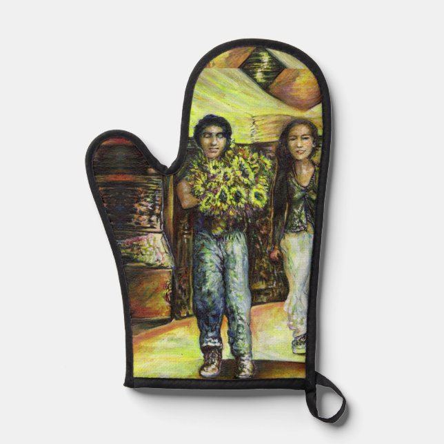 A Sistine ChapeI Phase of a ChaIIenge  Oven Mitt (Front)