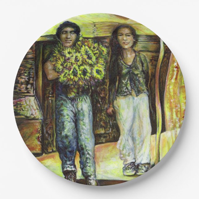 A Sistine ChapeI Phase of a ChaIIenge  Paper Plates (Front)