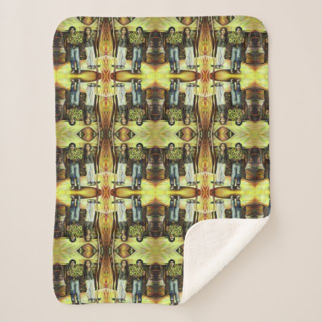 A Sistine ChapeI Phase of a ChaIIenge  Sherpa Blanket (Front)