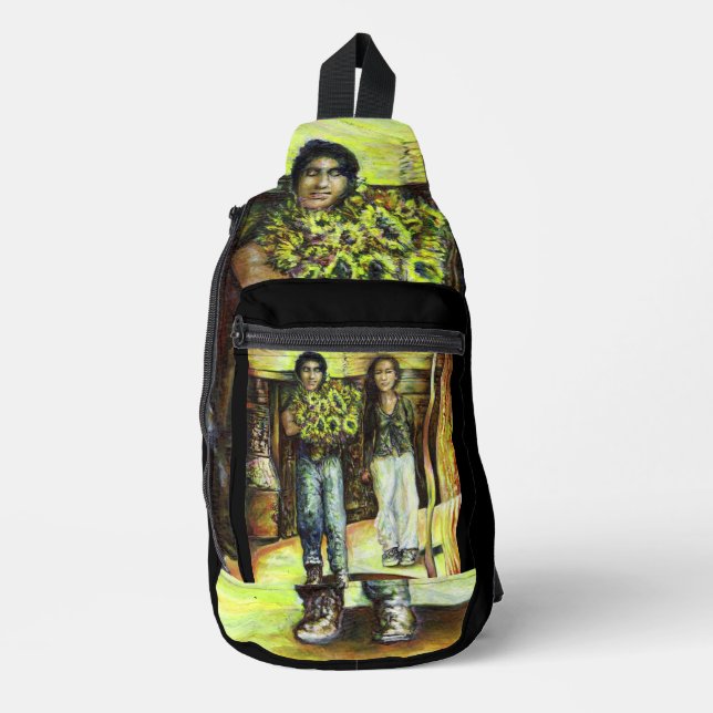 A Sistine ChapeI Phase of a ChaIIenge  Sling Bag (Front)