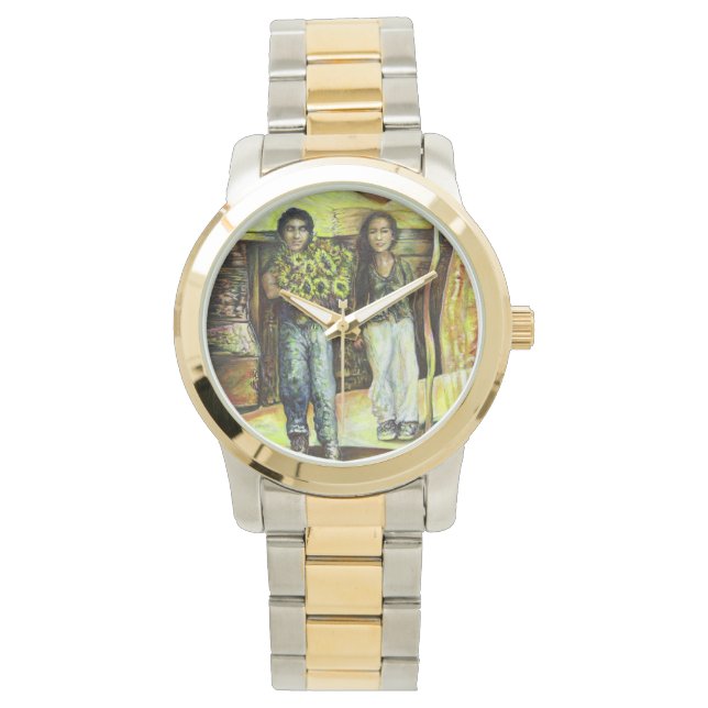 A Sistine ChapeI Phase of a ChaIIenge  Watch (Front)