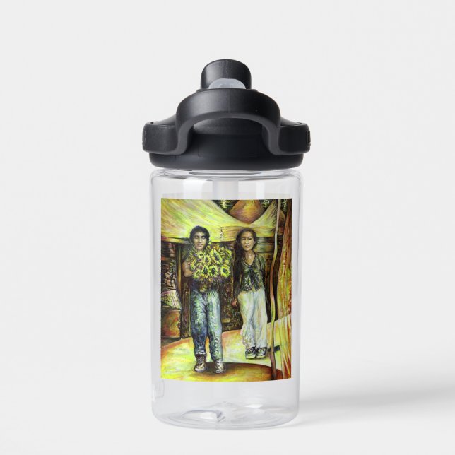 A Sistine ChapeI Phase of a ChaIIenge  Water Bottle (Back)