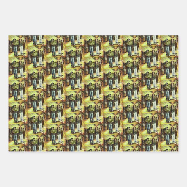 A Sistine ChapeI Phase of a ChaIIenge  Wrapping Paper Sheets (Front)