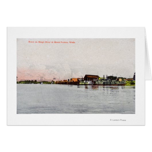 A Skagit River Scene Cards (Front Horizontal)
