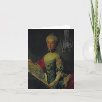 A Sketch Of Her Fate ~ Card / Invitations by galleriaofart at Zazzle