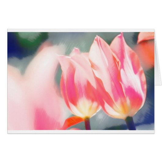 A Sketch of Tulipa Duo Cards (Front Horizontal)