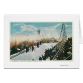 A Ski Tournament Jump (Front Horizontal)