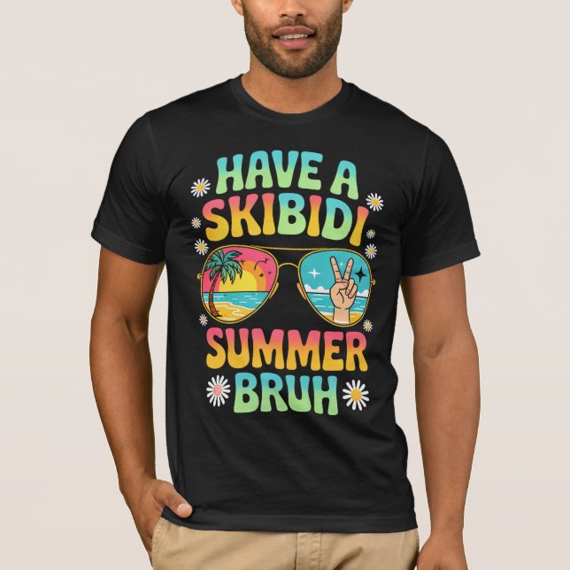 A Skibidi Summer Bruh T-Shirt (Front)