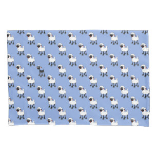 A skinny sheep pillow case
