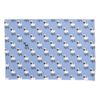 A skinny sheep pillow case