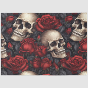 A Skull and Roses Series Design 10 Tissue Paper
