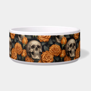 A Skull and Roses Series Design 11 Bowl