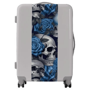 A Skull and Roses Series Design 12 Luggage