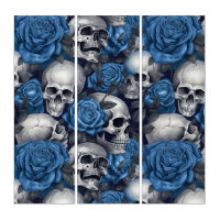 A Skull and Roses Series Design 12