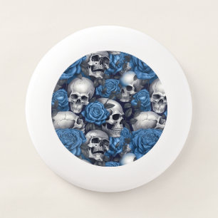 A Skull and Roses Series Design 12 Wham-O Frisbee