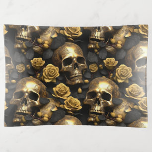 A Skull and Roses Series Design 8 Trinket Tray