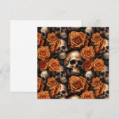 A Skull and Roses Series Design 9 (Front/Back)