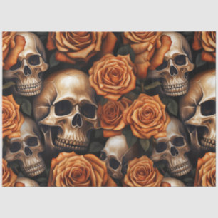 A Skull and Roses Series Design 9 Tissue Paper