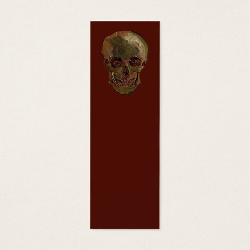 Customizable A Skull by Vincent van Gogh Business Card Template
