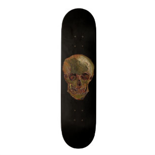 A Skull by Vincent van Gogh Skateboard