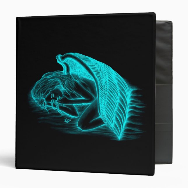 A sleeping Angel Binder (Front/Inside)