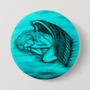 A sleeping Angel Button