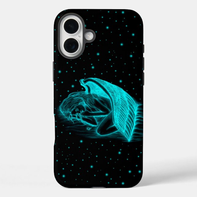 A sleeping Angel Case-Mate iPhone Case (Back)