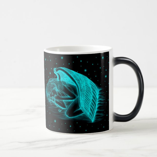 A sleeping Angel Color Morph Mug (Right)