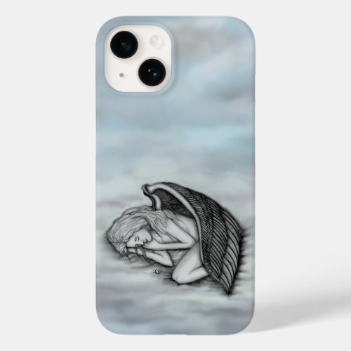 A sleeping Angel on the heavens clouds Case_Mate iPhone 14 Case