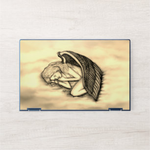 A sleeping Angel on the heavens clouds HP Laptop Skin