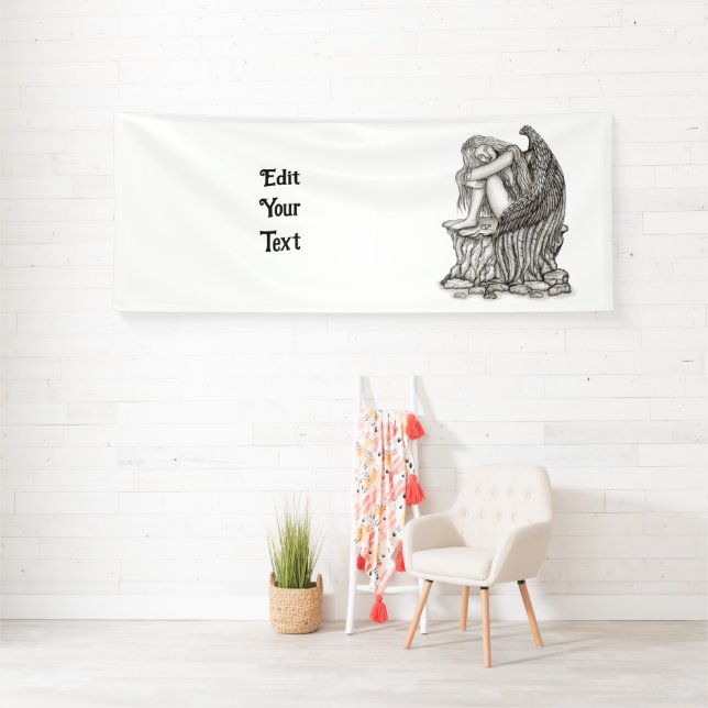 A sleeping Angel on the Stone Banner (Insitu)